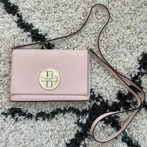 Kate Spade Small Light Pink Crossbody Purse
